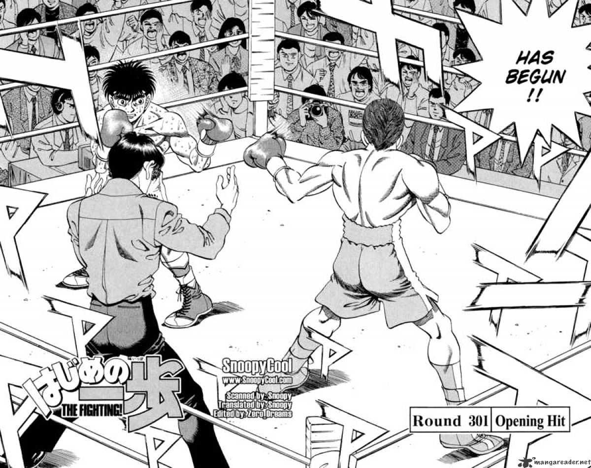 Hajime no Ippo: Fighting Spirit, Chapter 301 image 02
